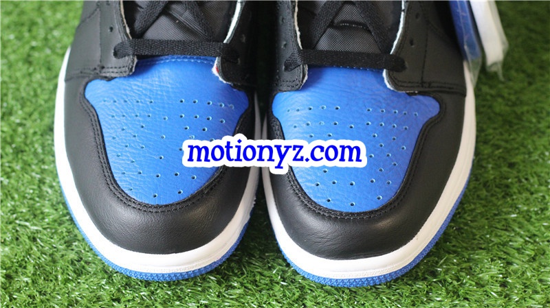 2017 Tumbled Leather Air Jordan 1 Retro OG High Royal Blue